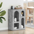 Sideboard Beton Grau 59 x 35 x 80,5 cm Holzwerkstoff