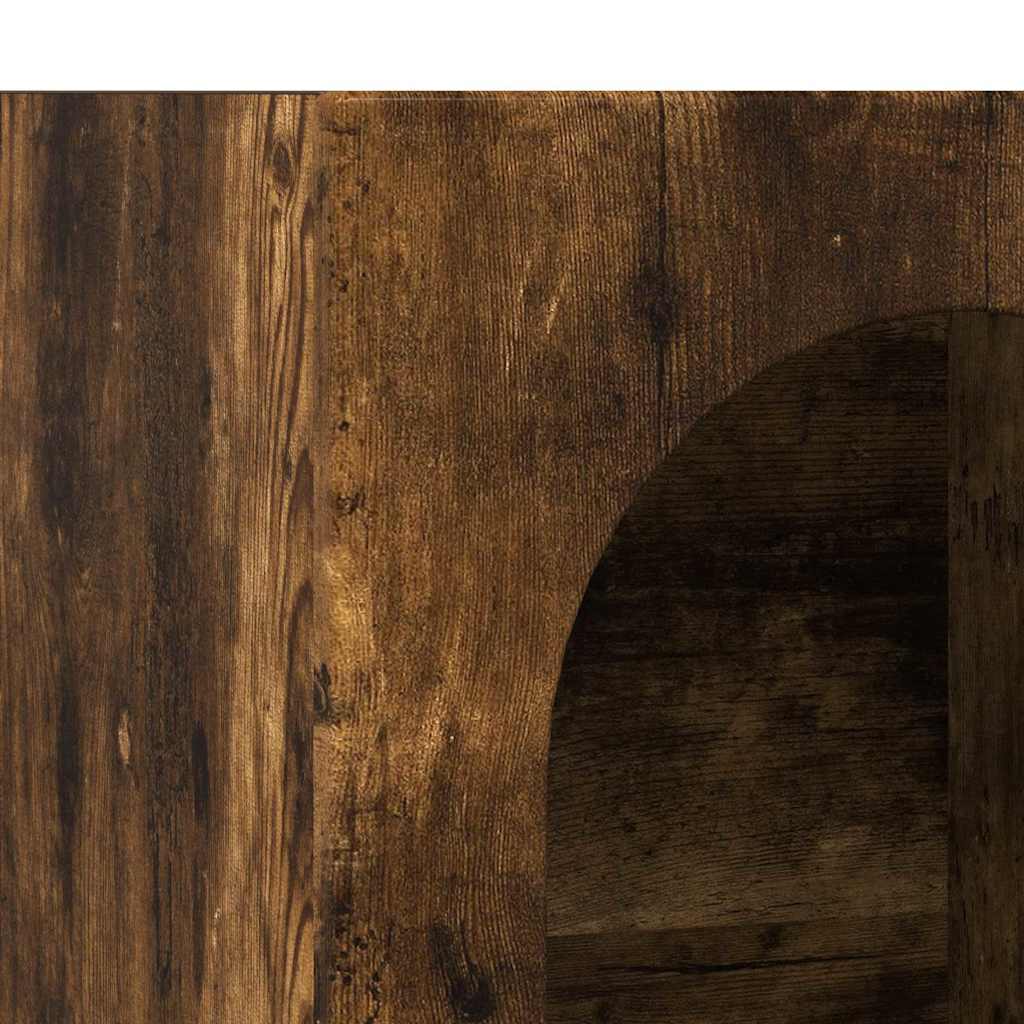 Sideboard Geräucherte Eiche 59 x 35 x 80,5 cm Holzwerkstoff