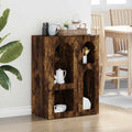 Sideboard Geräucherte Eiche 59 x 35 x 80,5 cm Holzwerkstoff