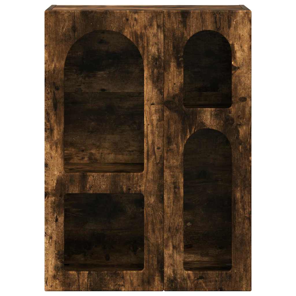 Sideboard Geräucherte Eiche 59 x 35 x 80,5 cm Holzwerkstoff