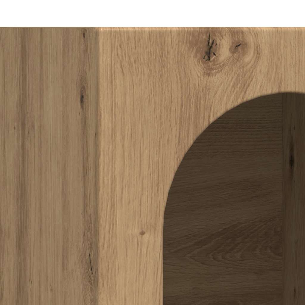 Sideboard Artisan-Eiche 59 x 35 x 80,5 cm Holzwerkstoff