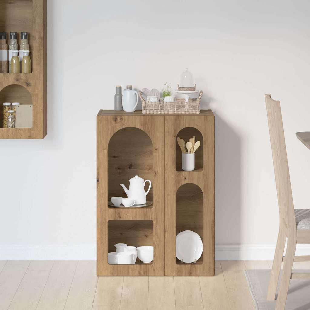 Sideboard Artisan-Eiche 59 x 35 x 80,5 cm Holzwerkstoff