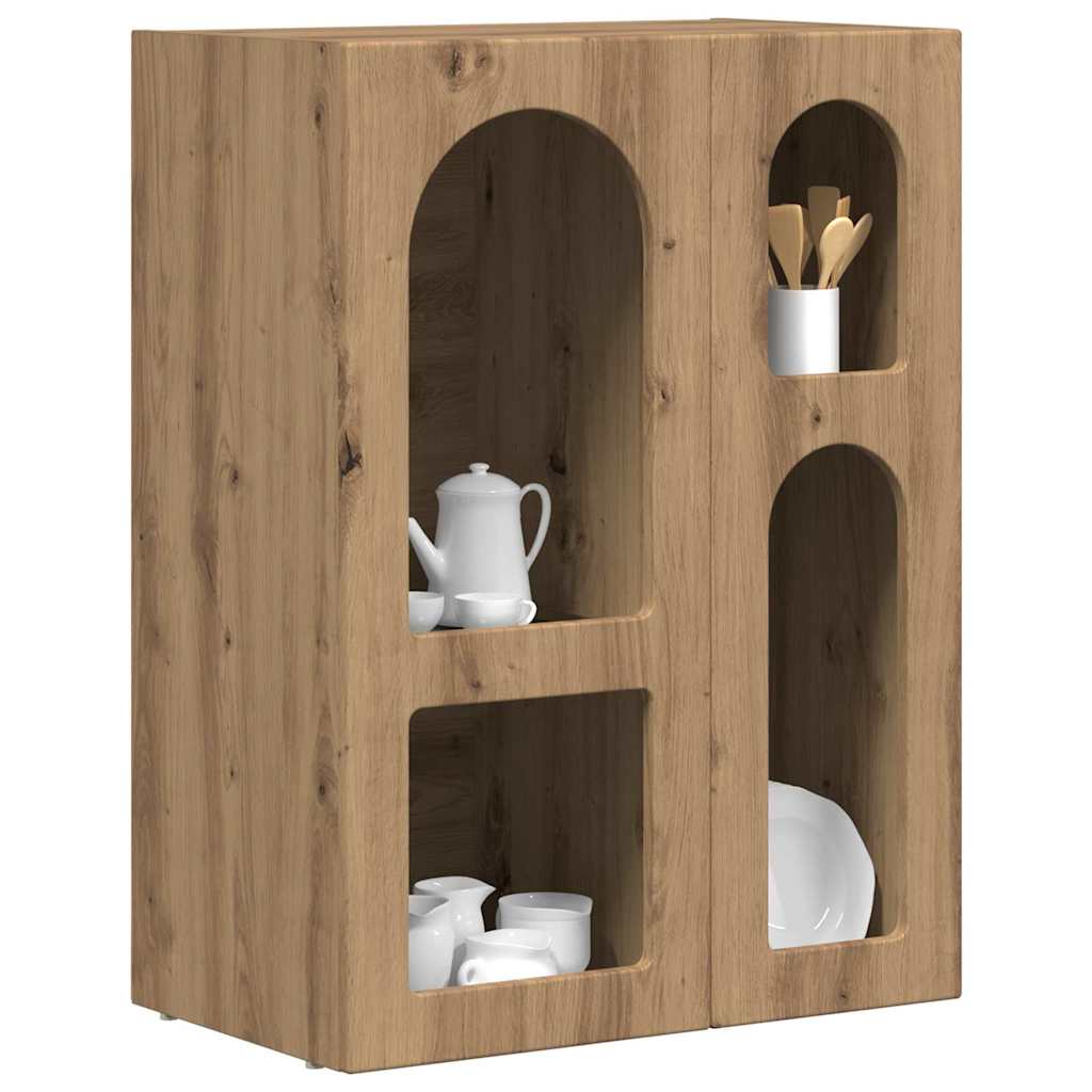 Sideboard Artisan-Eiche 59 x 35 x 80,5 cm Holzwerkstoff