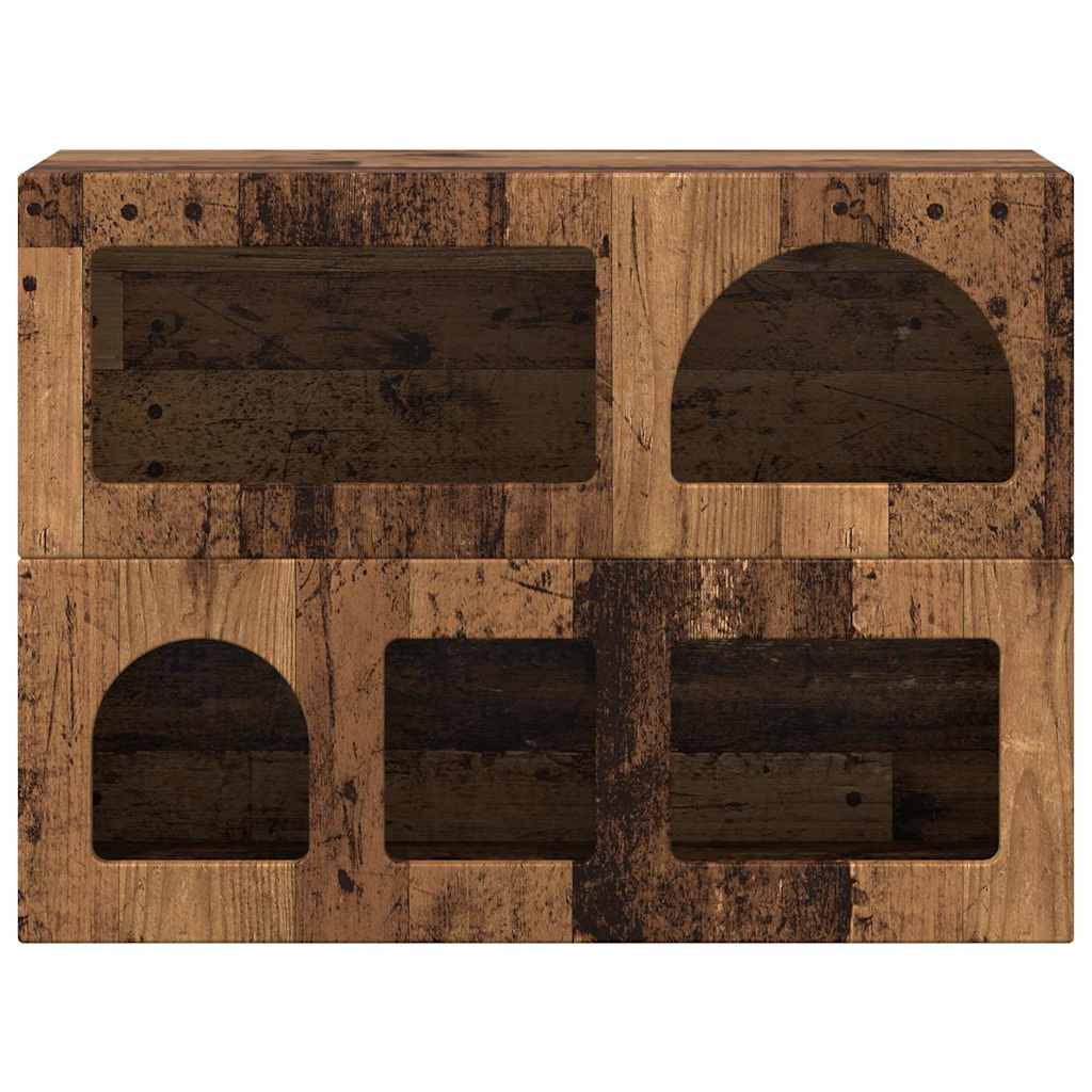 Sideboard Altholz 80,5 x 35 x 59 cm Holzwerkstoff