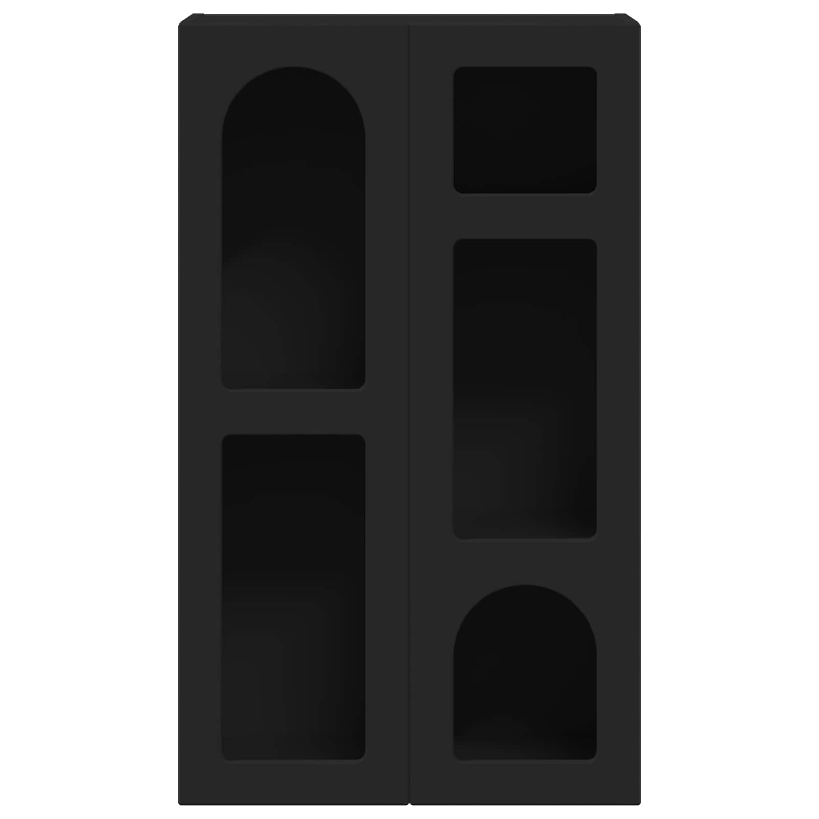 Sideboard Schwarz 59 x 35 x 100,5 cm Holzwerkstoff