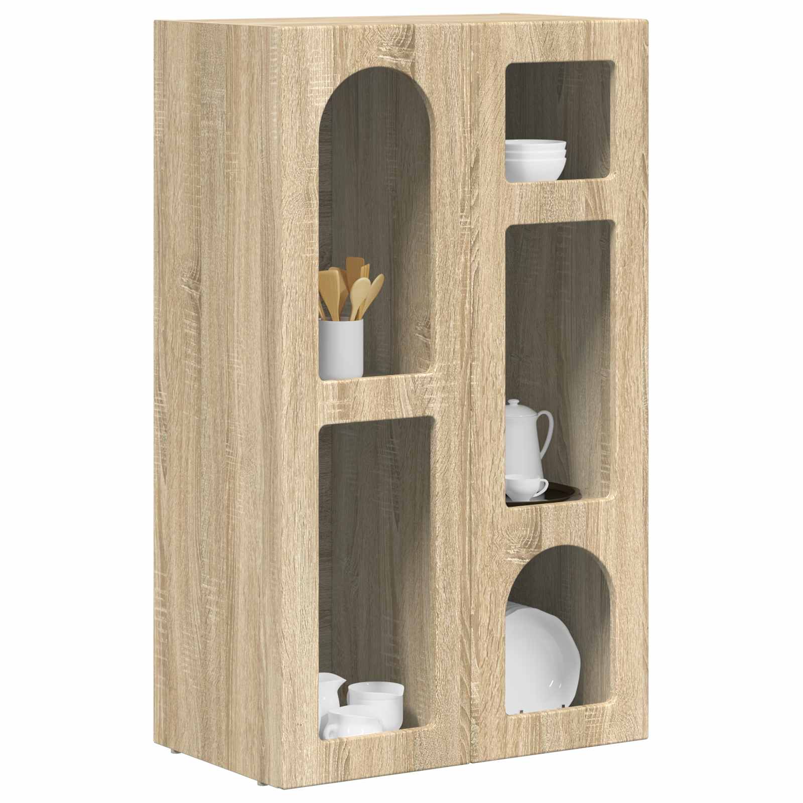 Sideboard Sonoma-Eiche 59 x 35 x 100,5 cm Holzwerkstoff