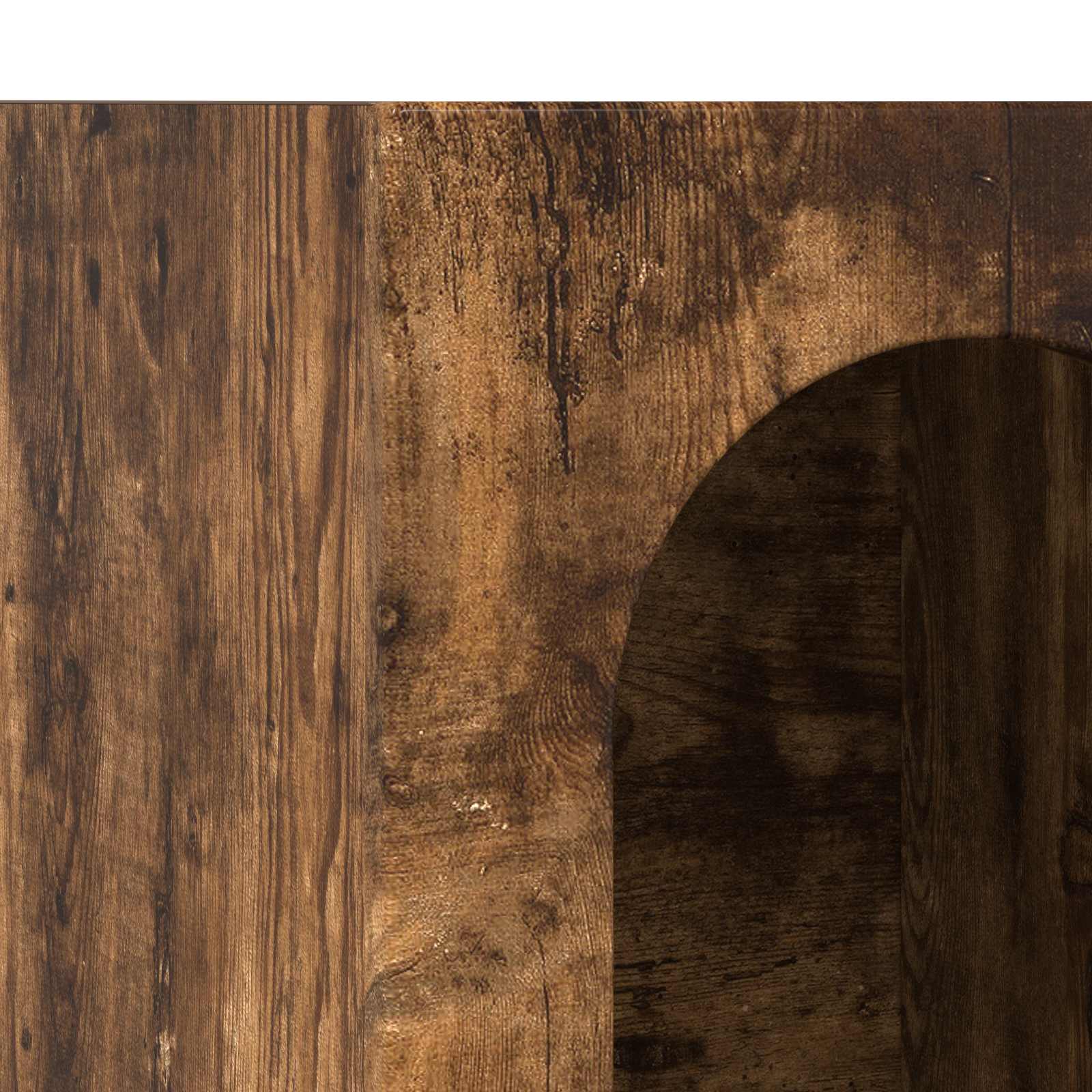 Sideboard Geräucherte Eiche 59 x 35 x 100,5 cm Holzwerkstoff