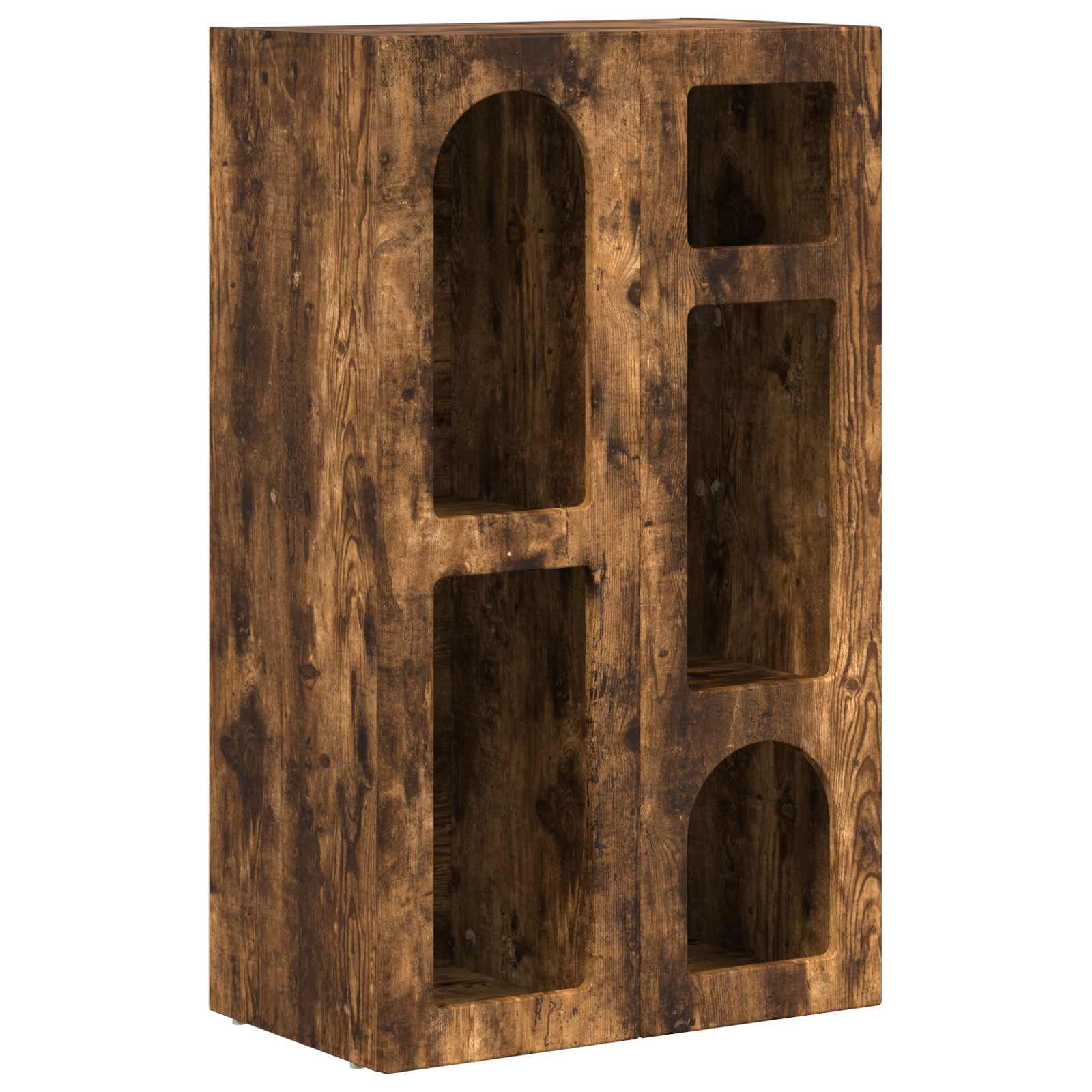 Sideboard Geräucherte Eiche 59 x 35 x 100,5 cm Holzwerkstoff