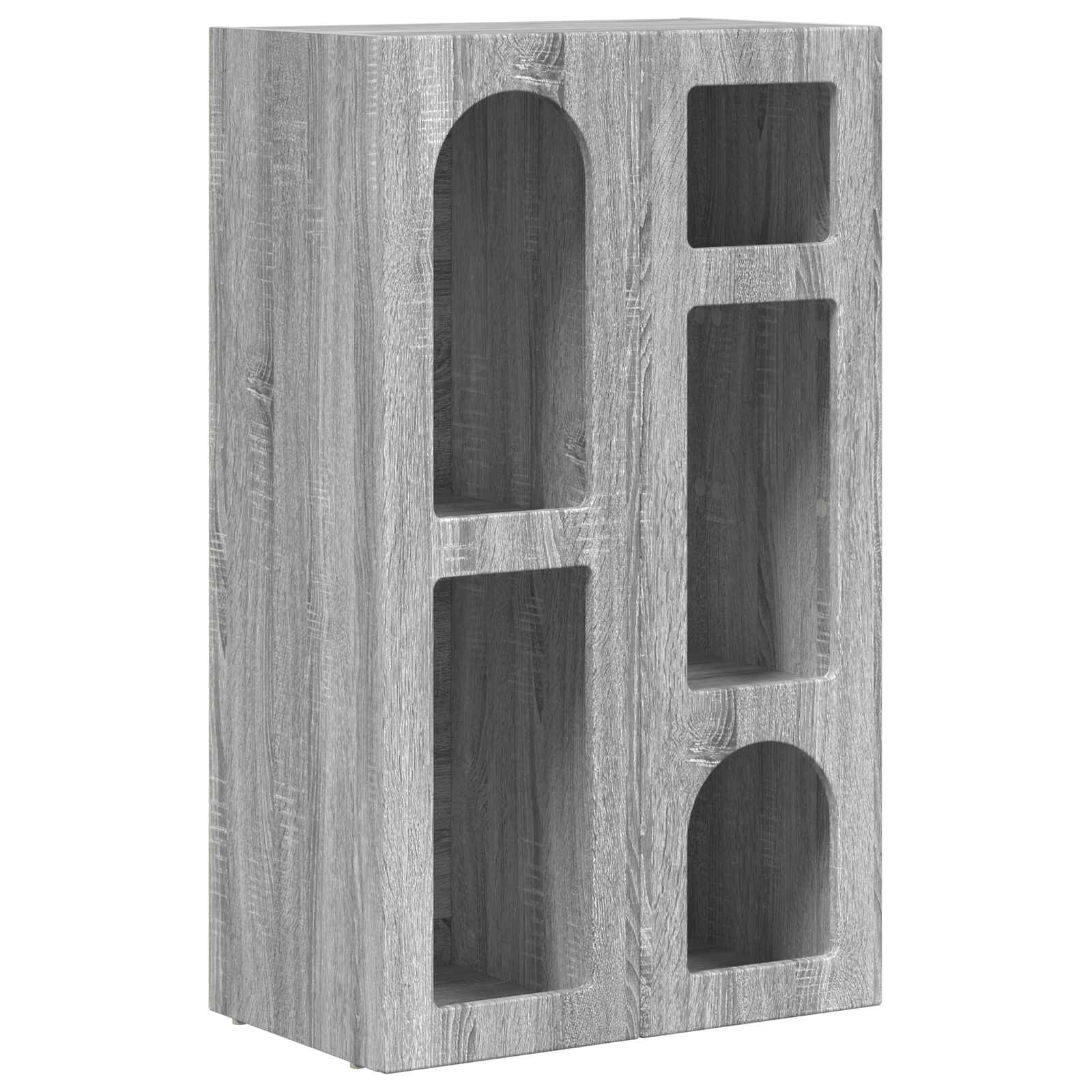 Sideboard Graues Sonoma 59 x 35 x 100,5 cm Holzwerkstoff