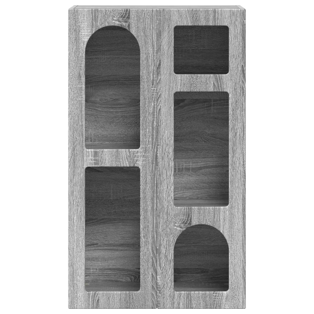 Sideboard Graues Sonoma 59 x 35 x 100,5 cm Holzwerkstoff