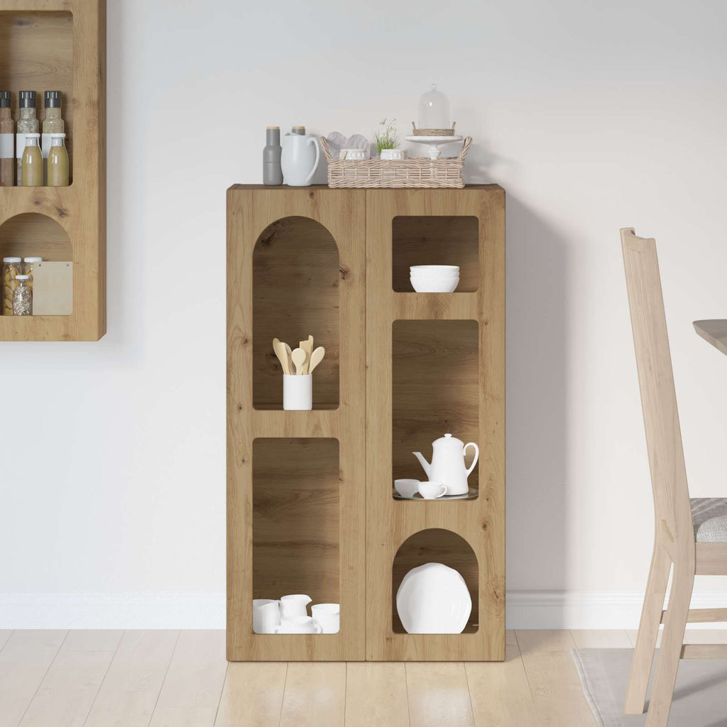 Sideboard Artisan-Eiche 59 x 35 x 100,5 cm Holzwerkstoff