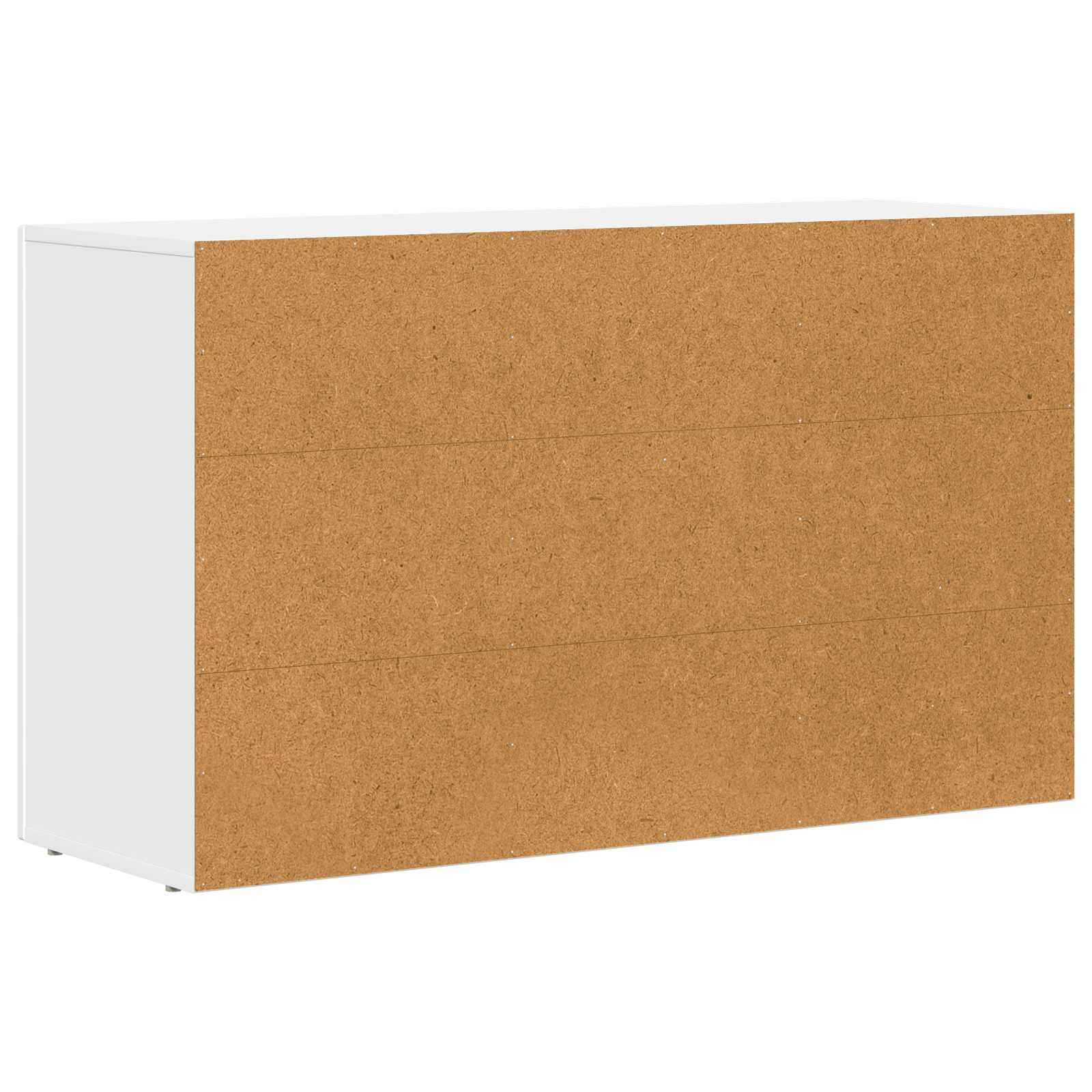 Sideboard Weiß 100 x 35 x 59 cm Holzwerkstoff