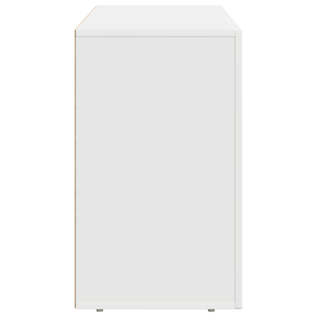 Sideboard Weiß 100 x 35 x 59 cm Holzwerkstoff