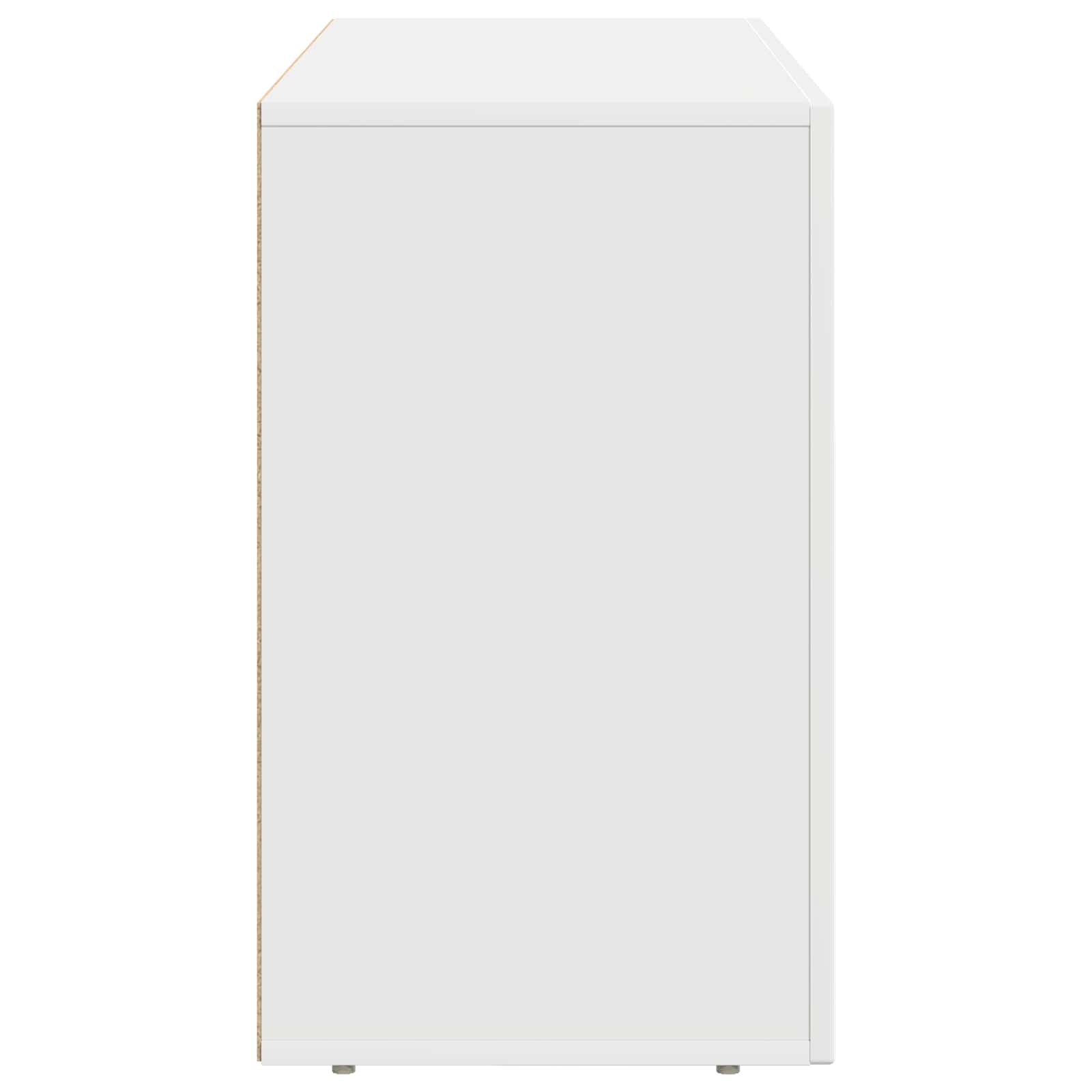 Sideboard Weiß 100 x 35 x 59 cm Holzwerkstoff