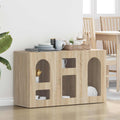 Sideboard Sonoma-Eiche 100 x 35 x 59 cm Holzwerkstoff