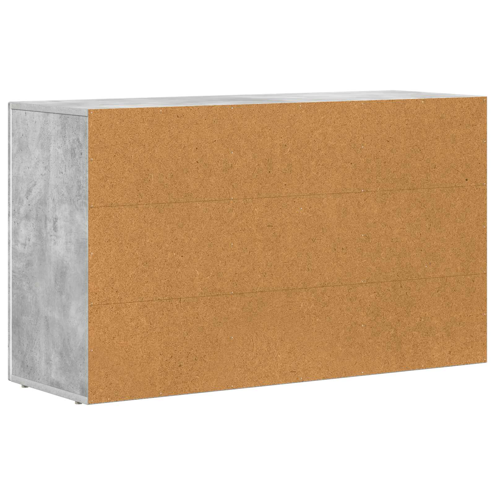 Sideboard Beton Grau 100 x 35 x 59 cm Holzwerkstoff