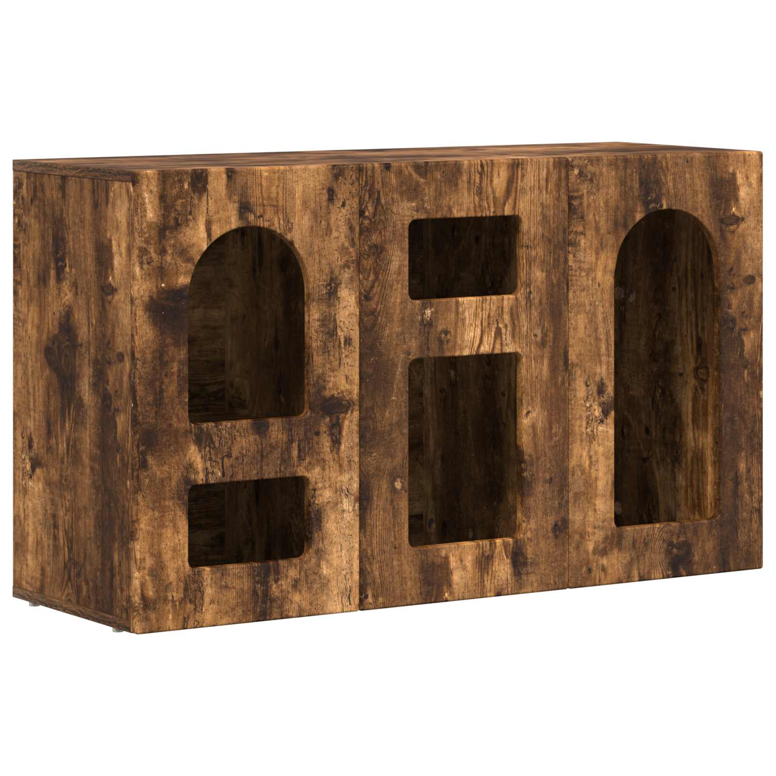 Sideboard Geräucherte Eiche 100 x 35 x 59 cm Holzwerkstoff