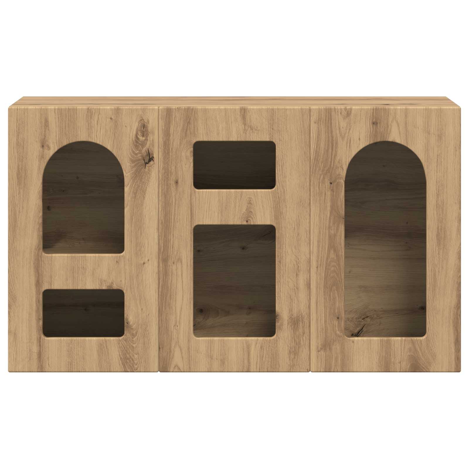 Sideboard Artisan-Eiche 100 x 35 x 59 cm Holzwerkstoff