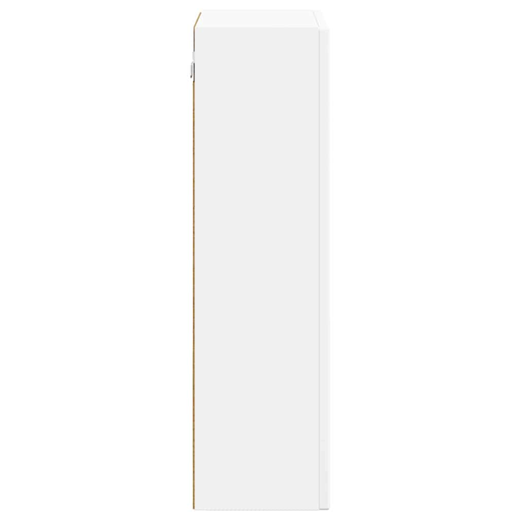 Hängeschrank mit Regal Weiß 59 x 20 x 71,5 cm Holzwerkstoff