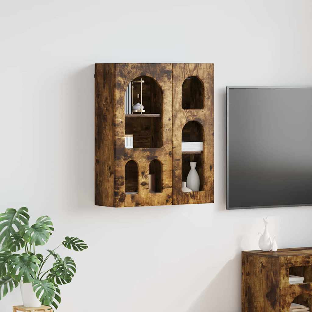 Hängeschrank Geräucherte Eiche 59 x 20 x 71,5 cm Holzwerkstoff