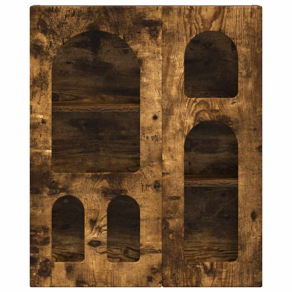 Hängeschrank Geräucherte Eiche 59 x 20 x 71,5 cm Holzwerkstoff