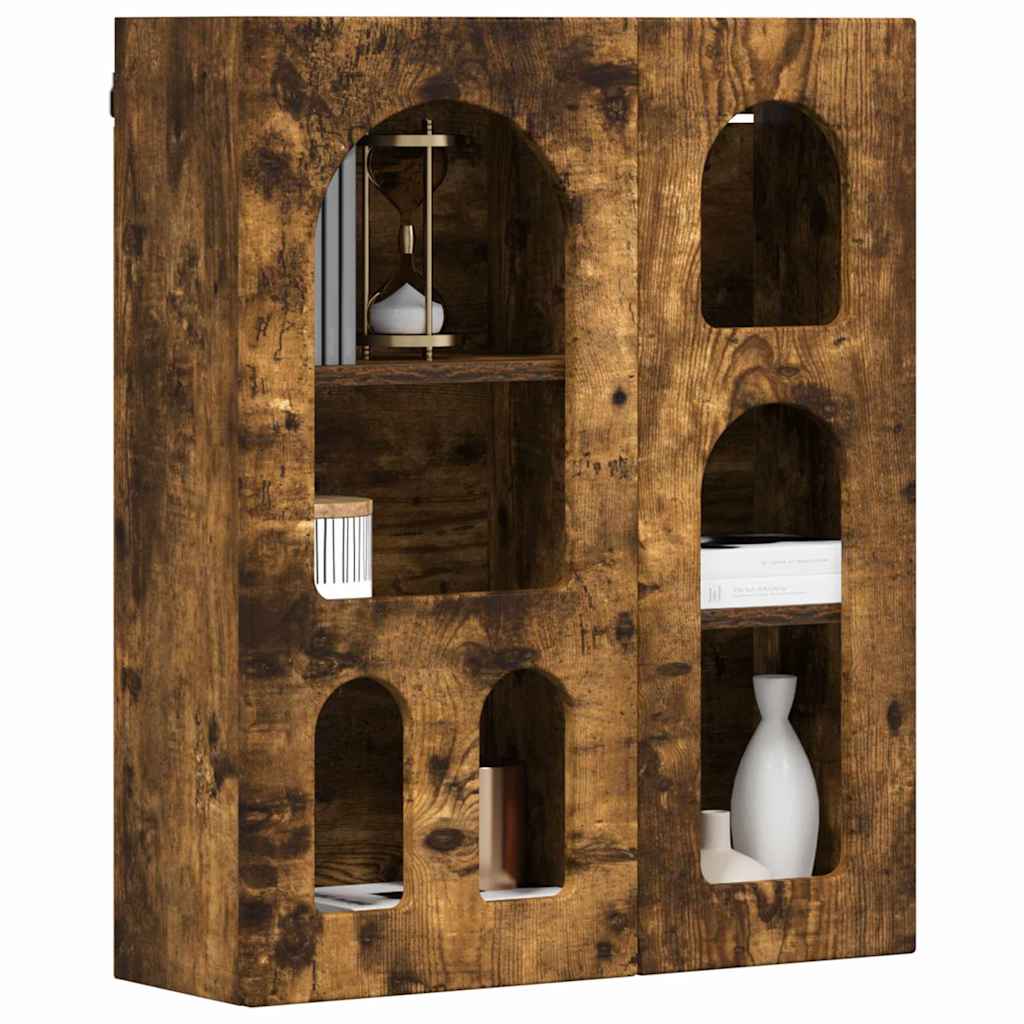 Hängeschrank Geräucherte Eiche 59 x 20 x 71,5 cm Holzwerkstoff