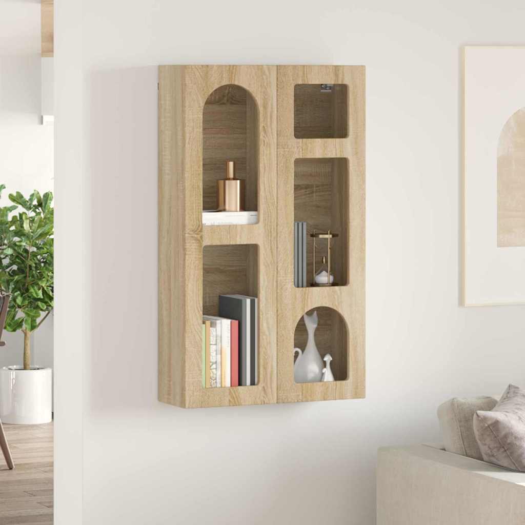 Hängeschrank Sonoma-Eiche 59 x 20 x 100 cm Holzwerkstoff