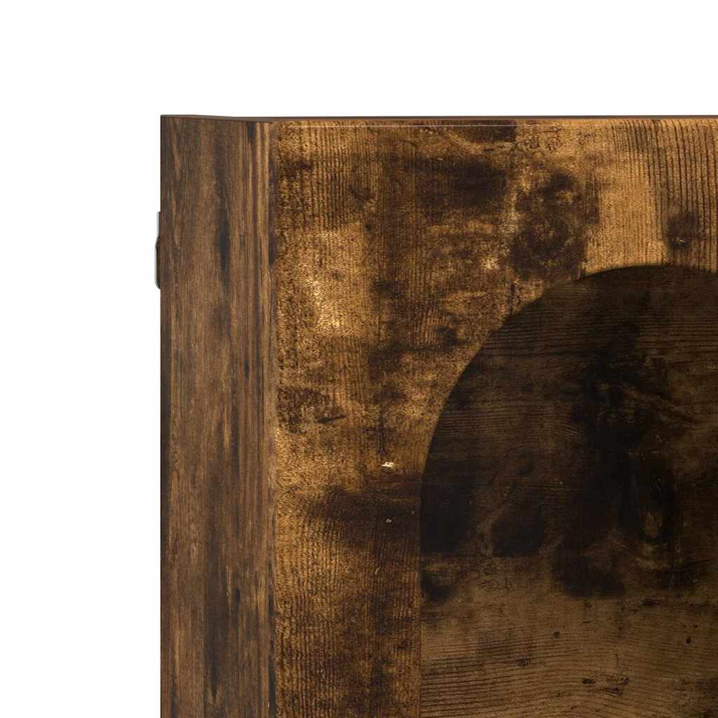 Hängeschrank Geräucherte Eiche 59 x 20 x 100 cm Holzwerkstoff