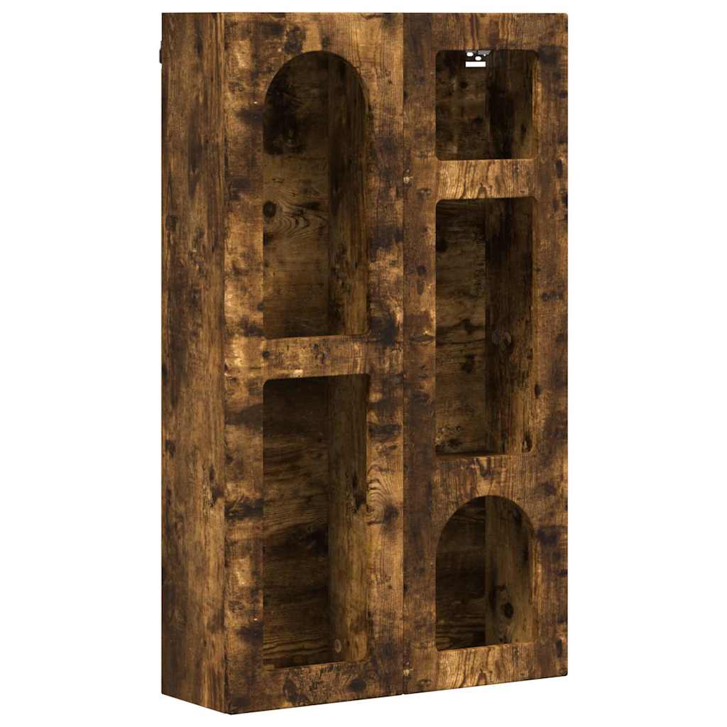 Hängeschrank Geräucherte Eiche 59 x 20 x 100 cm Holzwerkstoff