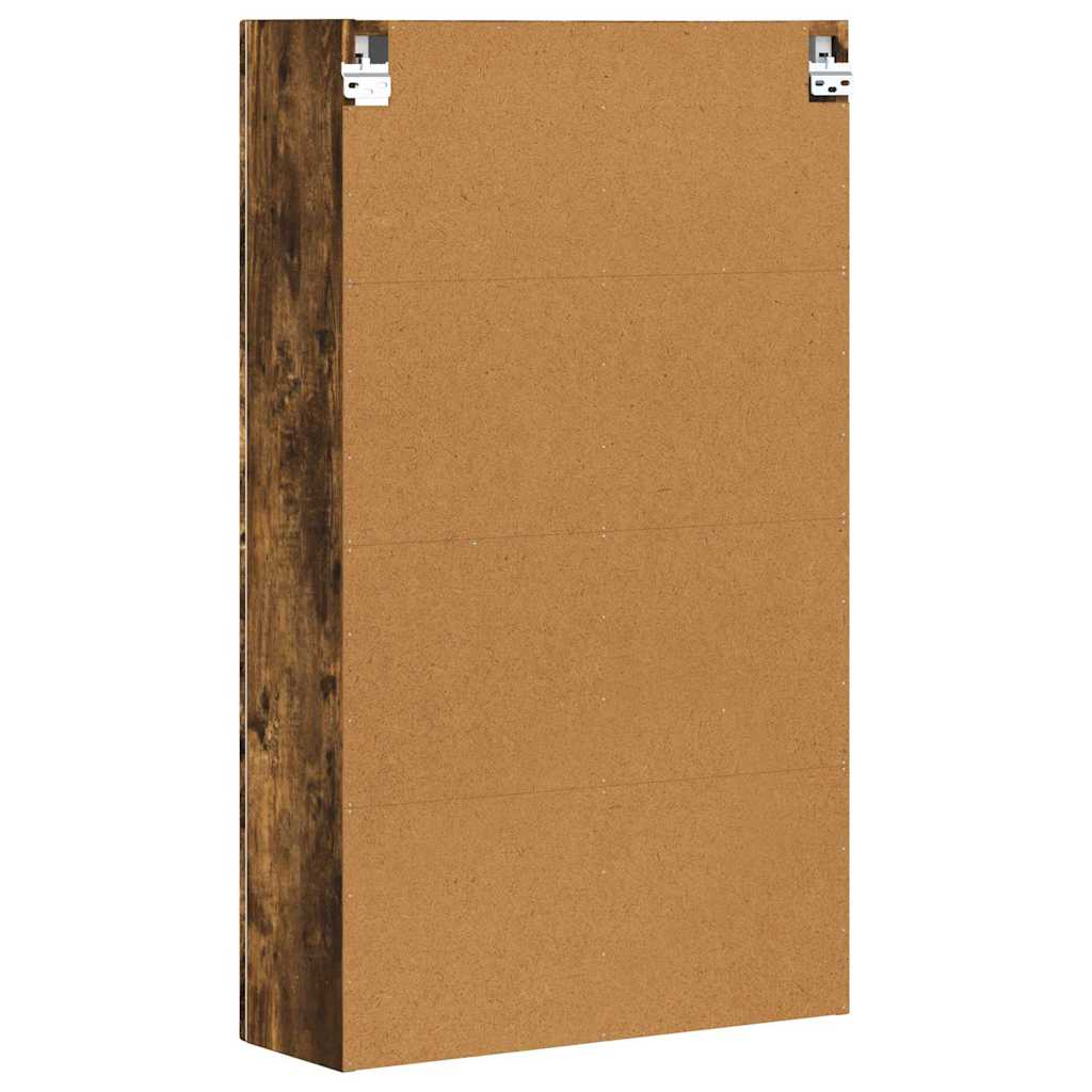 Hängeschrank Geräucherte Eiche 59 x 20 x 100 cm Holzwerkstoff