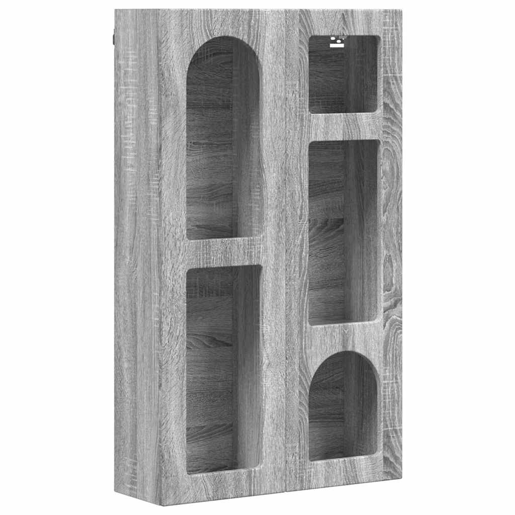 Hängeschrank Graues Sonoma 59 x 20 x 100 cm Holzwerkstoff