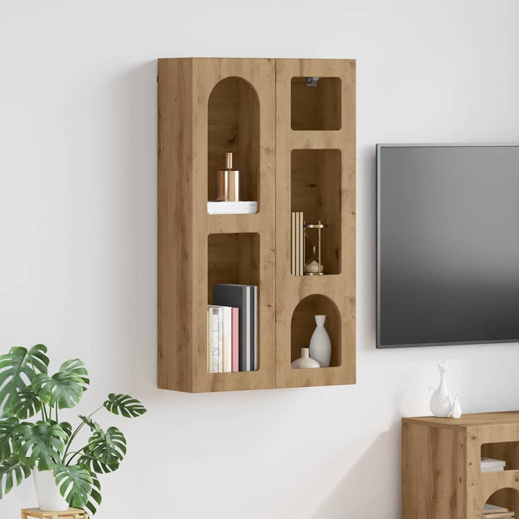 Hängeschrank Artisan-Eiche 59 x 20 x 100 cm Holzwerkstoff