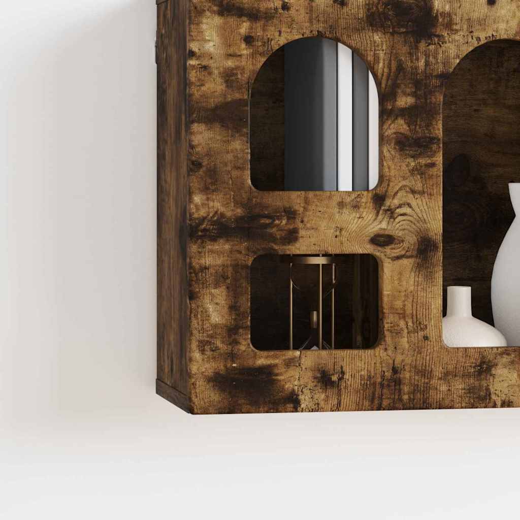 Hängeschrank Geräucherte Eiche 60 x 20 x 40 cm Holzwerkstoff