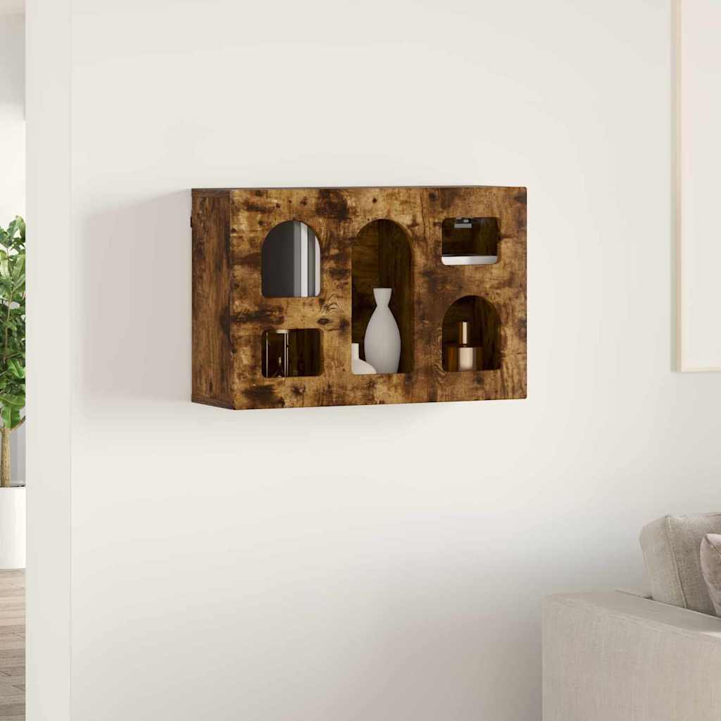 Hängeschrank Geräucherte Eiche 60 x 20 x 40 cm Holzwerkstoff
