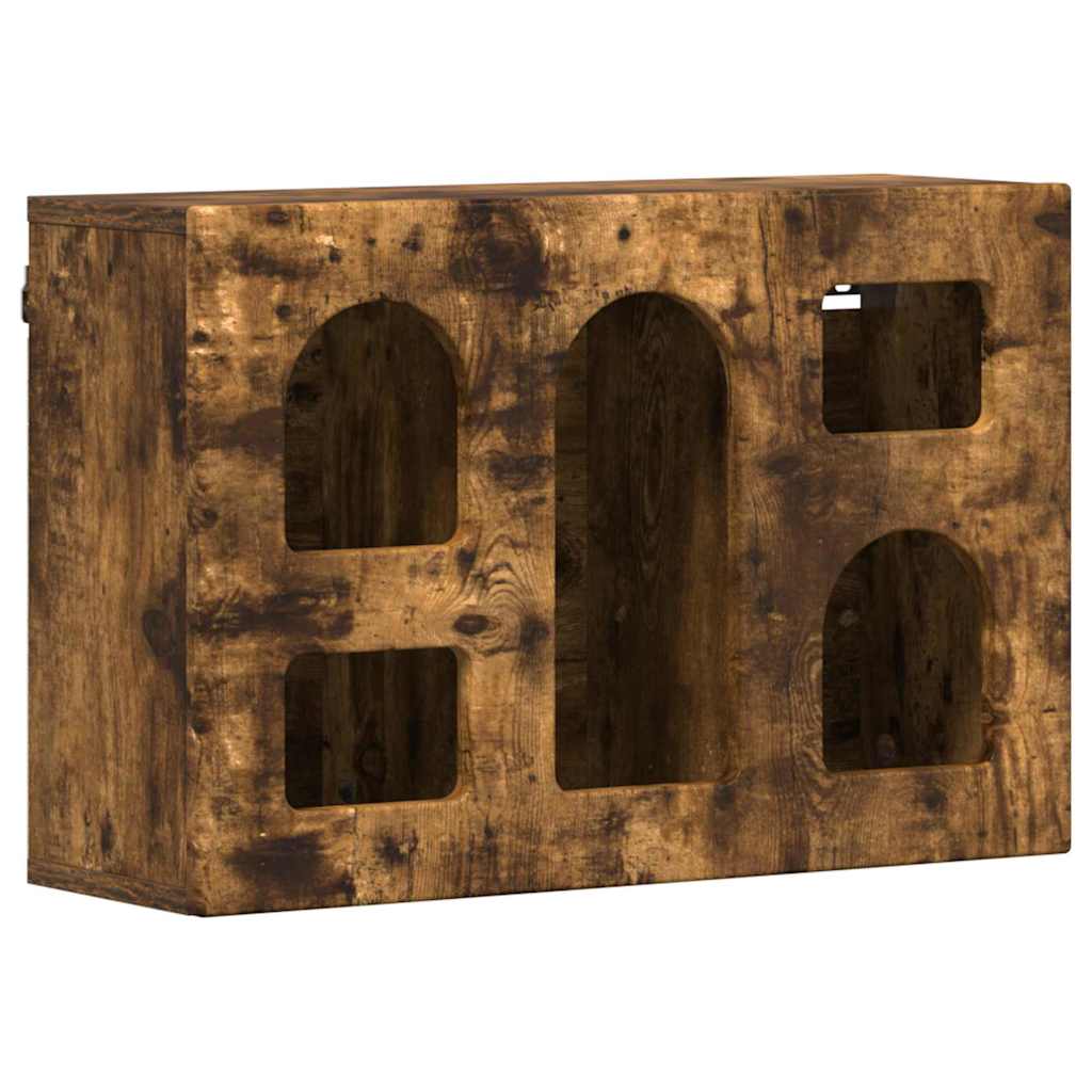 Hängeschrank Geräucherte Eiche 60 x 20 x 40 cm Holzwerkstoff