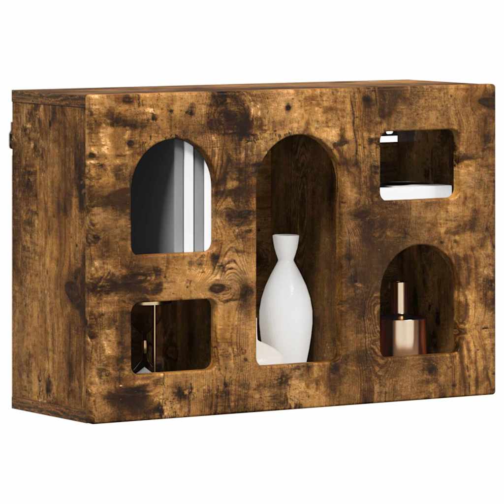 Hängeschrank Geräucherte Eiche 60 x 20 x 40 cm Holzwerkstoff