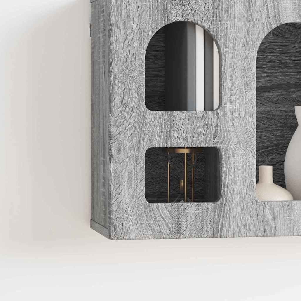 Hängeschrank Graues Sonoma 60 x 20 x 40 cm Holzwerkstoff