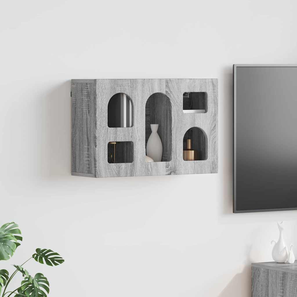 Hängeschrank Graues Sonoma 60 x 20 x 40 cm Holzwerkstoff