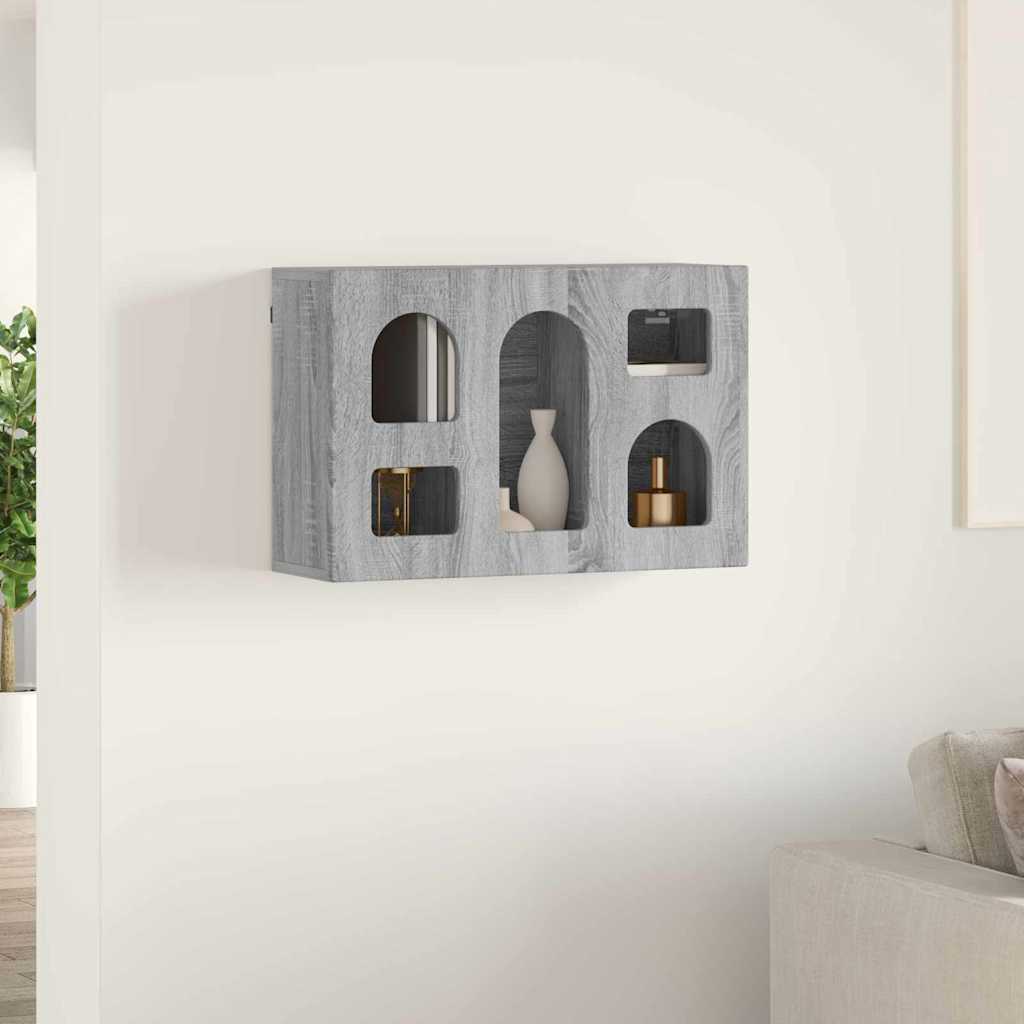 Hängeschrank Graues Sonoma 60 x 20 x 40 cm Holzwerkstoff