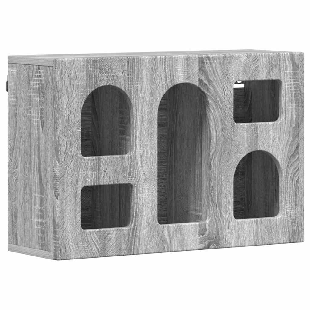 Hängeschrank Graues Sonoma 60 x 20 x 40 cm Holzwerkstoff