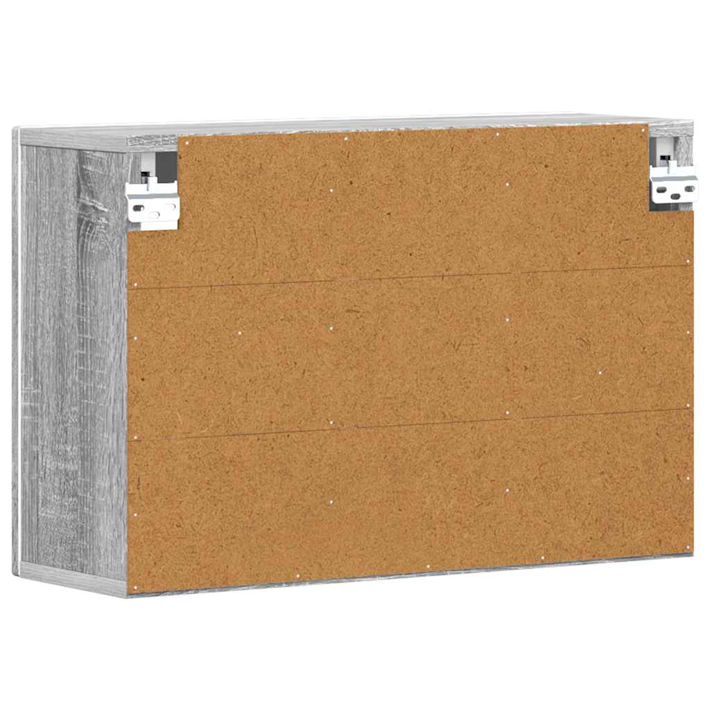 Hängeschrank Graues Sonoma 60 x 20 x 40 cm Holzwerkstoff