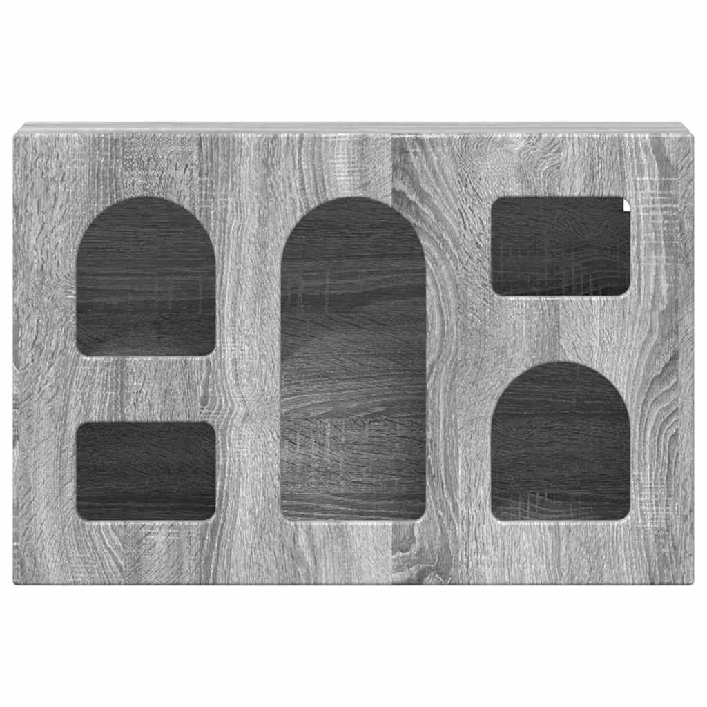 Hängeschrank Graues Sonoma 60 x 20 x 40 cm Holzwerkstoff