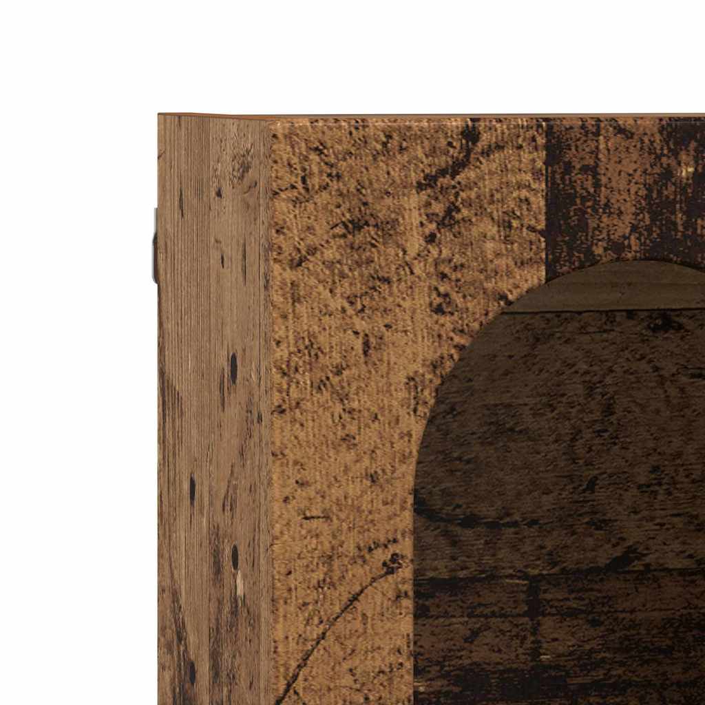 Hängeschrank mit Regal Altholz 60 x 20 x 40 cm Holzwerkstoff