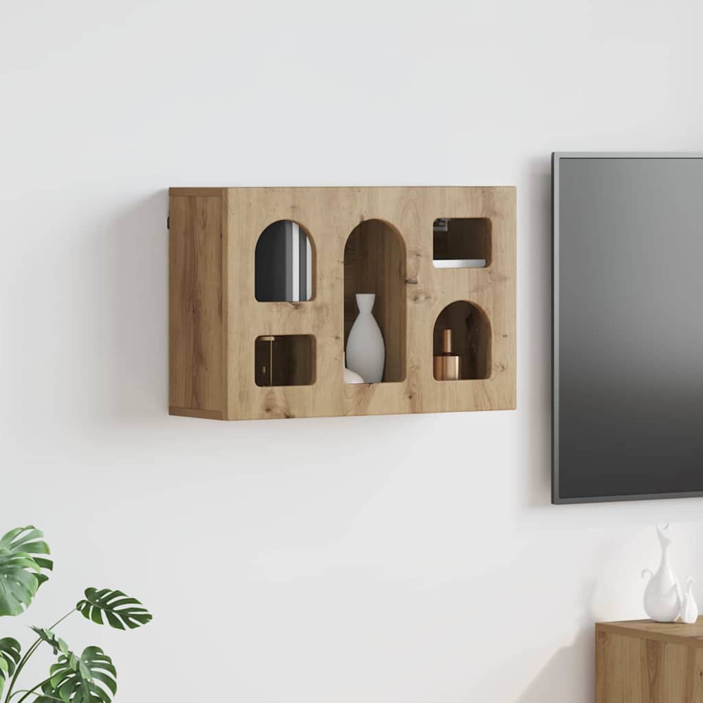Hängeschrank Artisan-Eiche 60 x 20 x 40 cm Holzwerkstoff