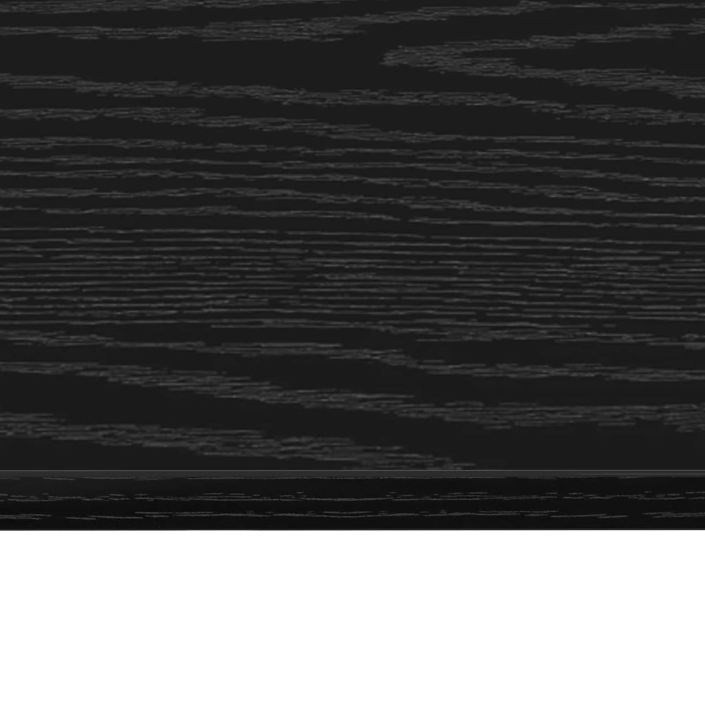 Wandtisch Schwarz Eichen-Optik 60 x 45 x 30 cm Holzwerkstoff