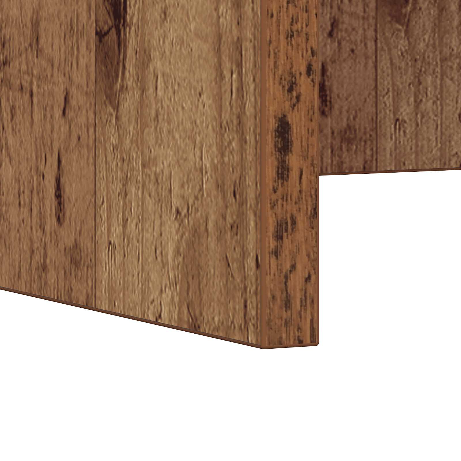 Wandtisch Wandmontiert Altholz 80 x 45 x 30 cm Holzwerkstoff