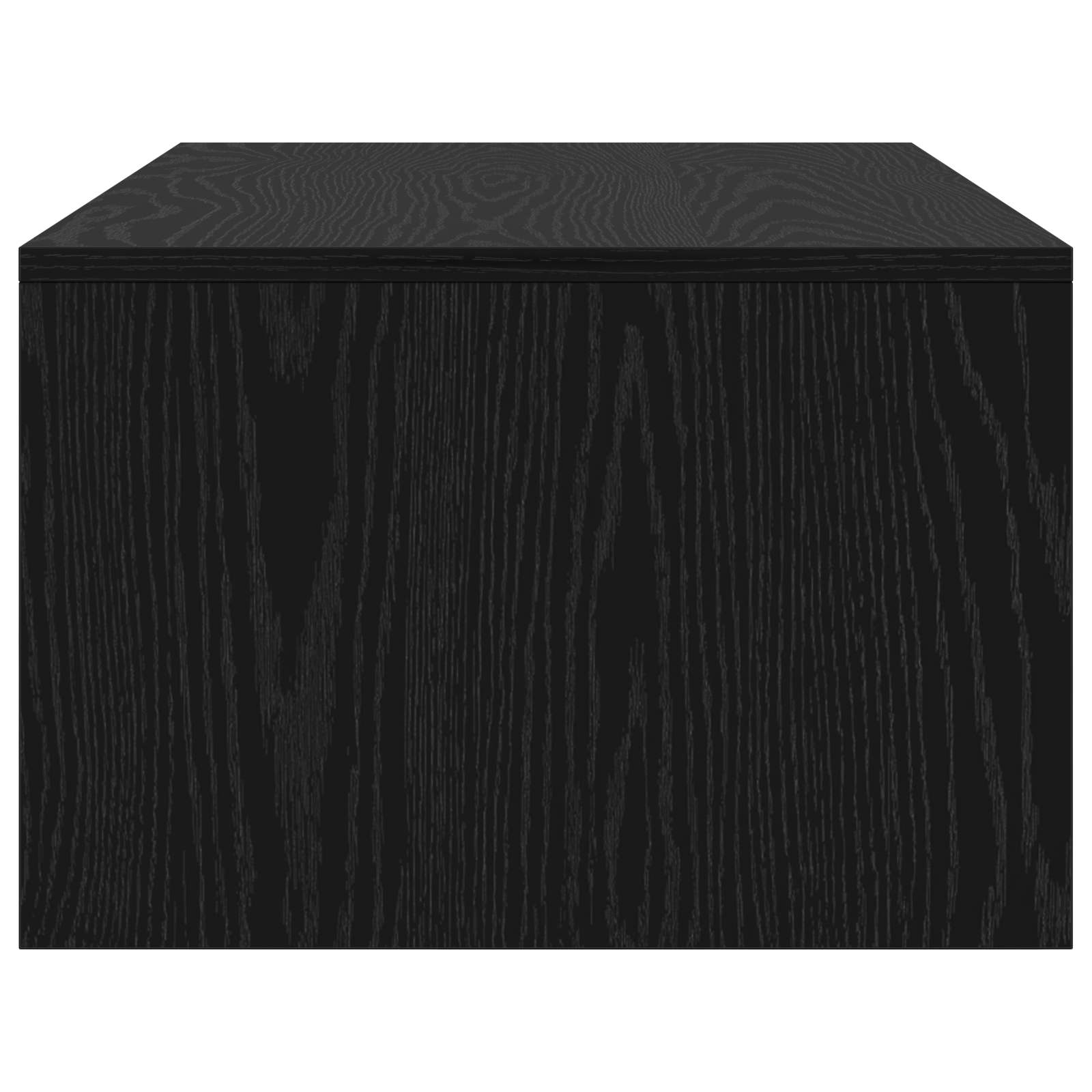 Wandtisch Schwarz Eichen-Optik 100 x 45 x 30 cm Holzwerkstoff