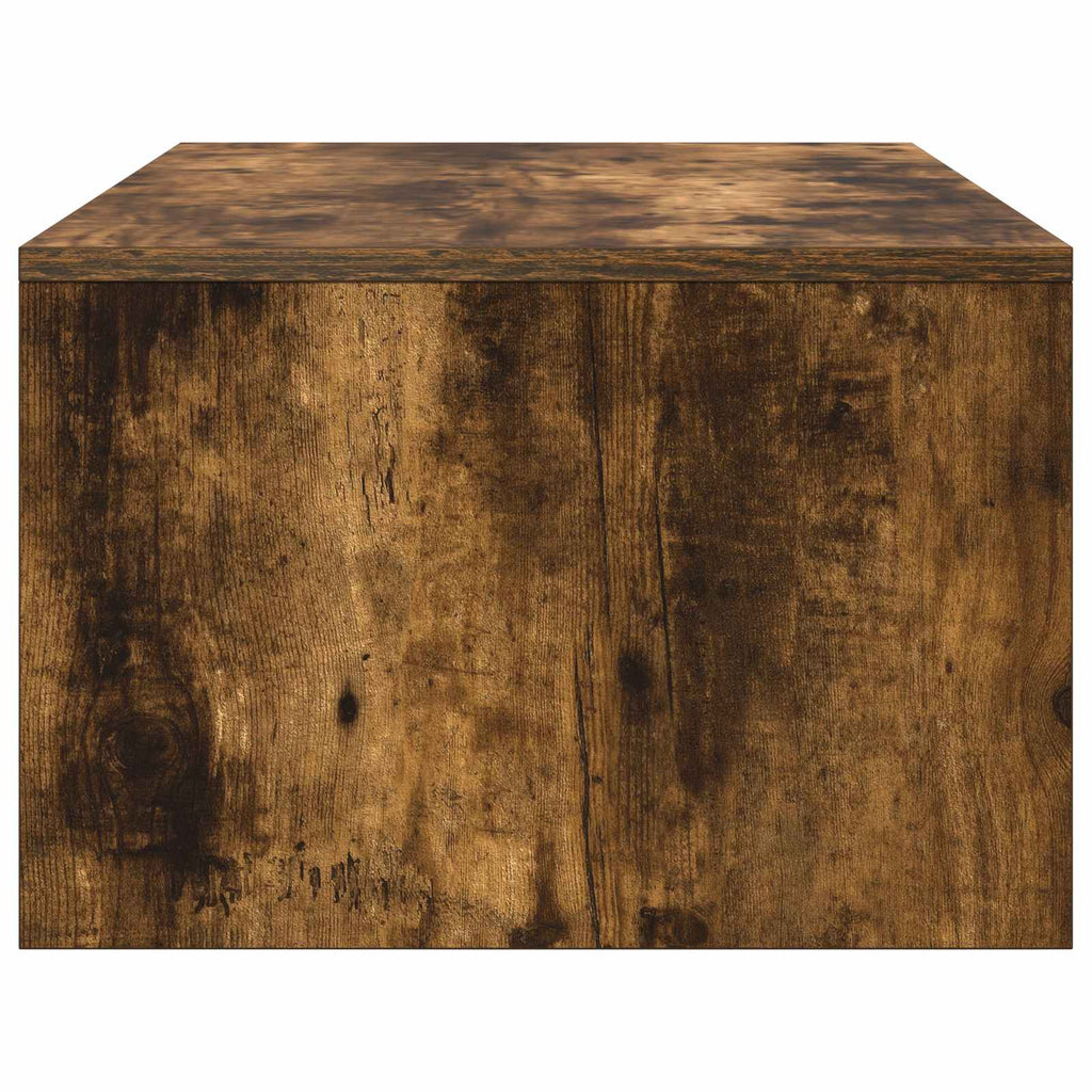 Wandtisch Geräucherte Eiche 100 x 45 x 30 cm Holzwerkstoff