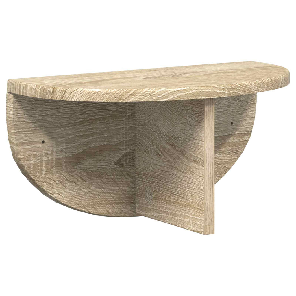 Wandregal Sonoma-Eiche 38 x 19 x 19 cm Holzwerkstoff