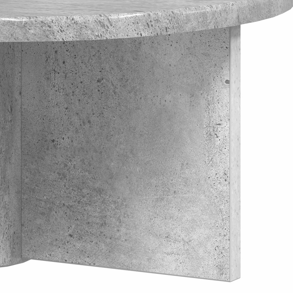 Wandregal Wandmontiert Beton Grau 38 x 19 x 19 cm Holzwerkstoff